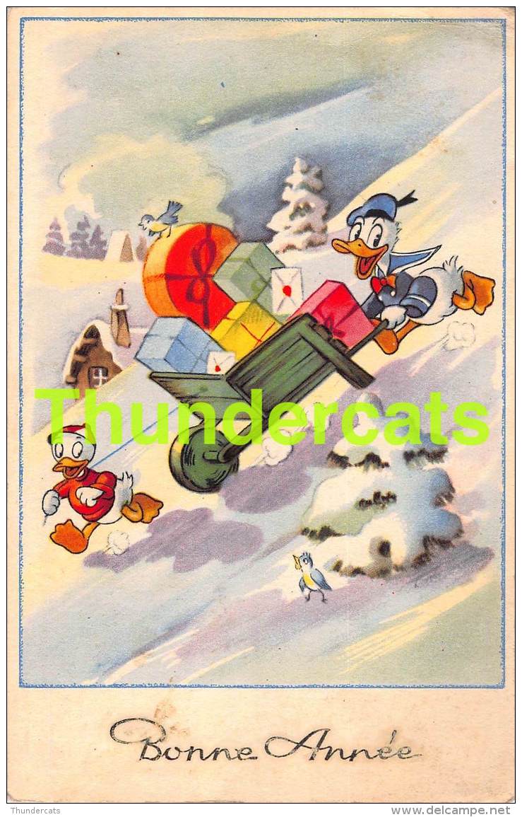 CPA WALT DISNEY DONALD DUCK COLOPRINT - Autres & Non Classés