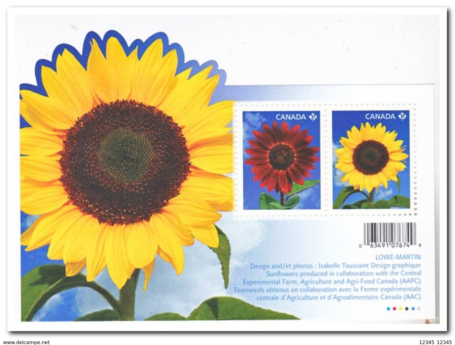 Canada 2011, Postfris MNH, Flowers - Unused Stamps