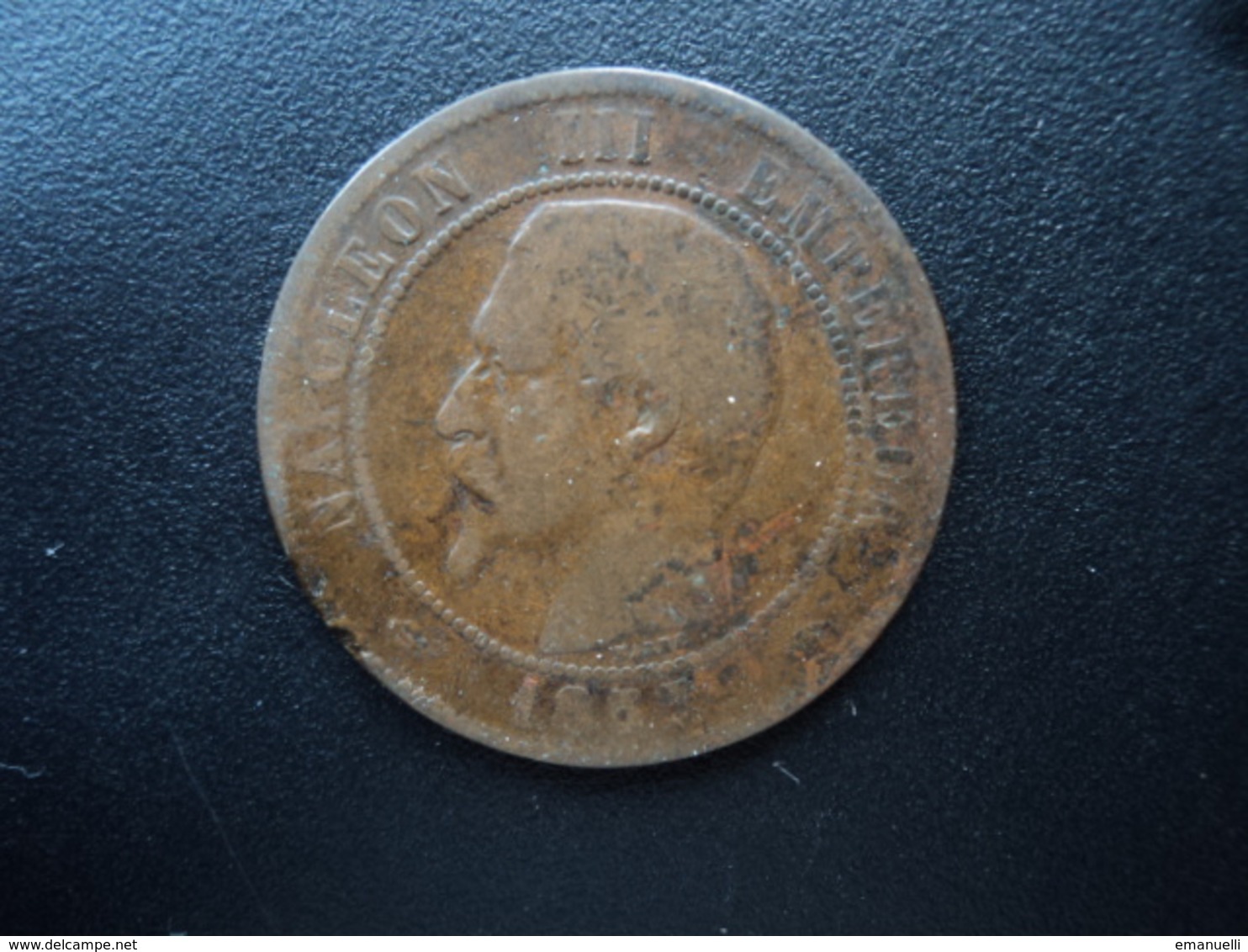 FRANCE : 10 CENTIMES  1857  A    F.133 / G.248 / KM 771.1   B+ - 10 Centimes