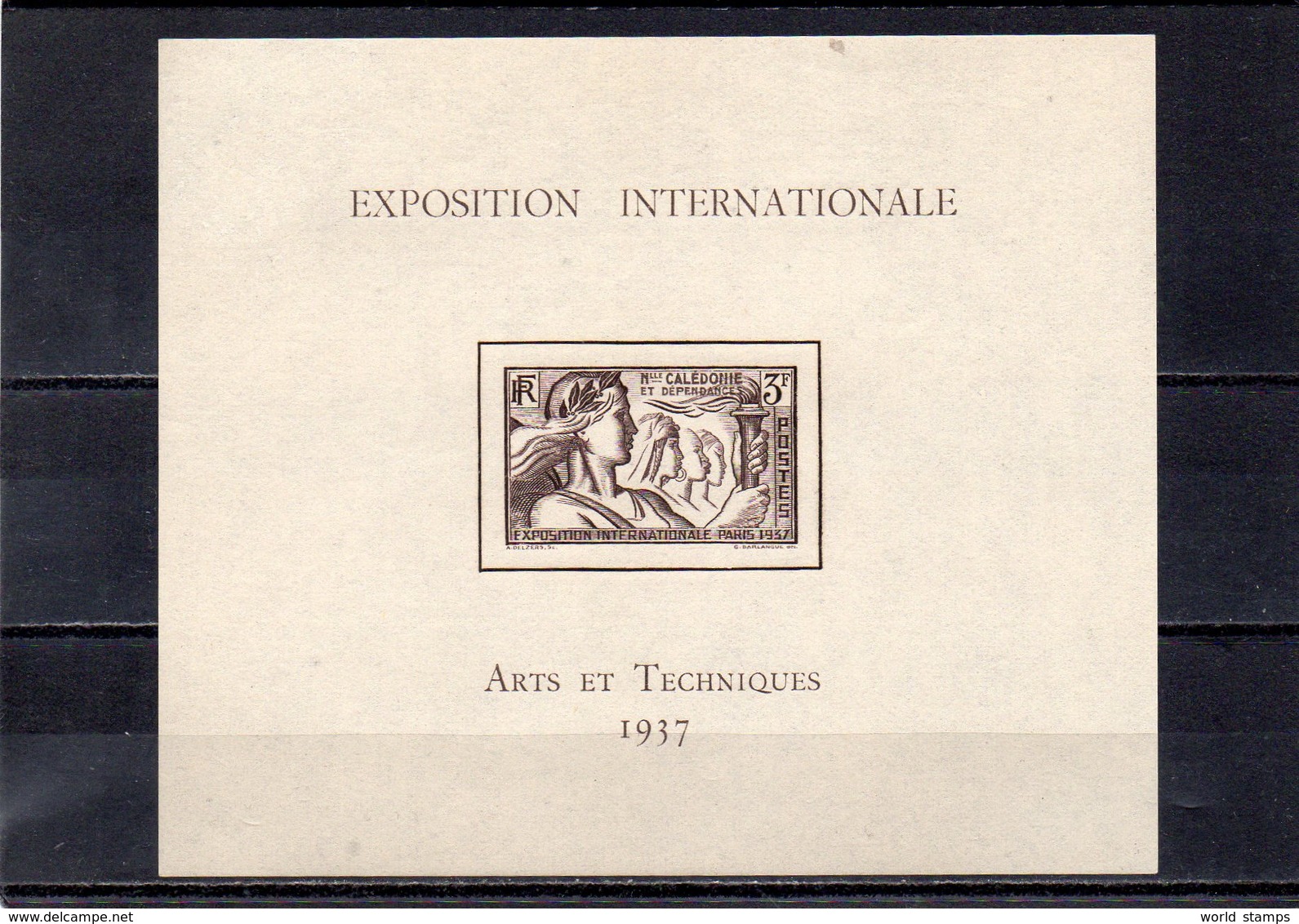 NOUVELLE CALEDONIE 1937 * - 1937 Exposition Internationale De Paris
