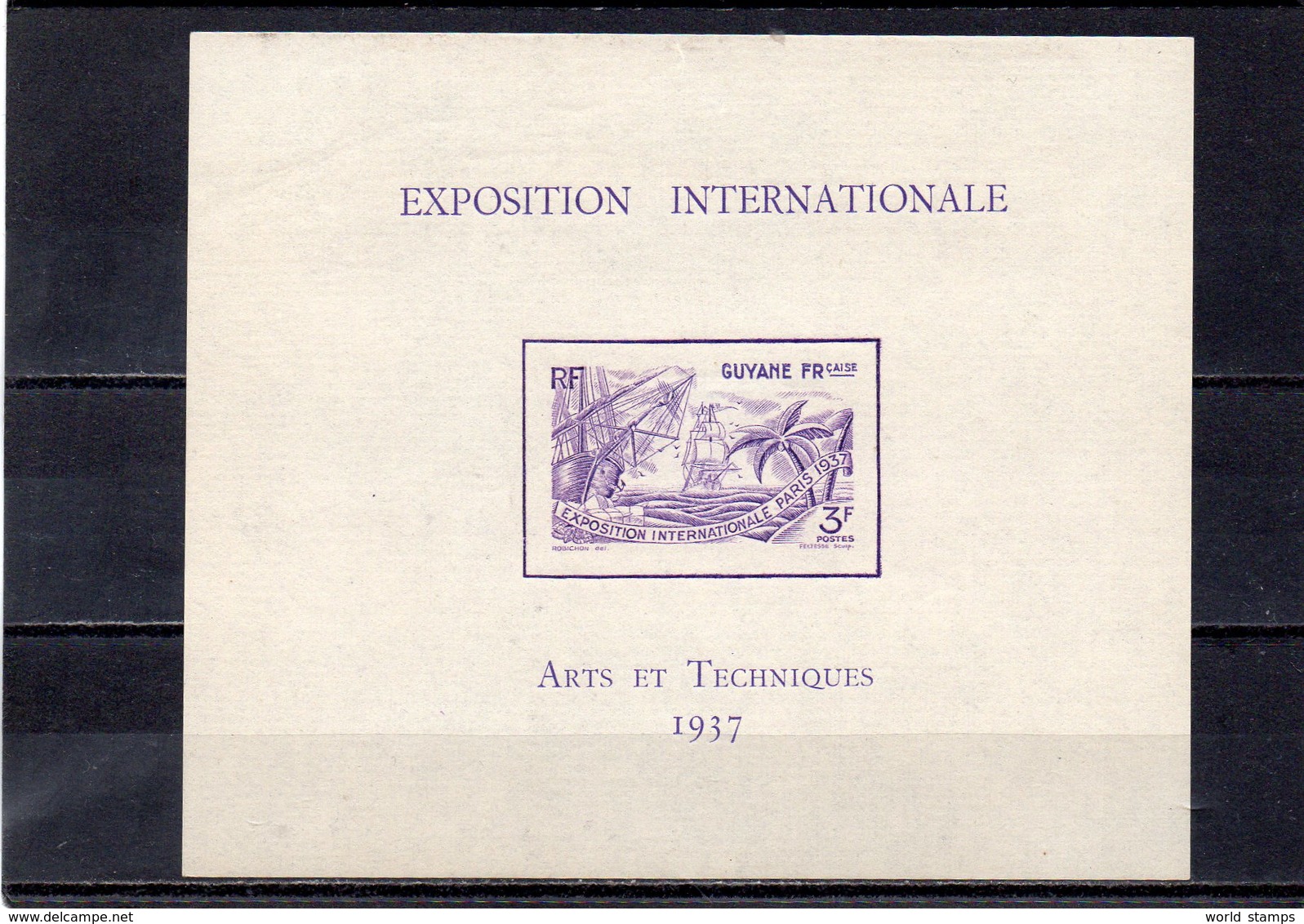 GUYANE 1937 * - 1937 Exposition Internationale De Paris