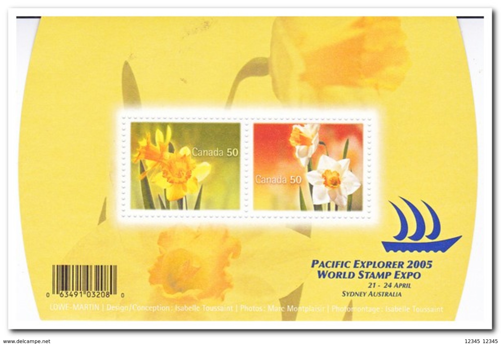 Canada 2005, Postfris MNH, Flowers - Nuevos