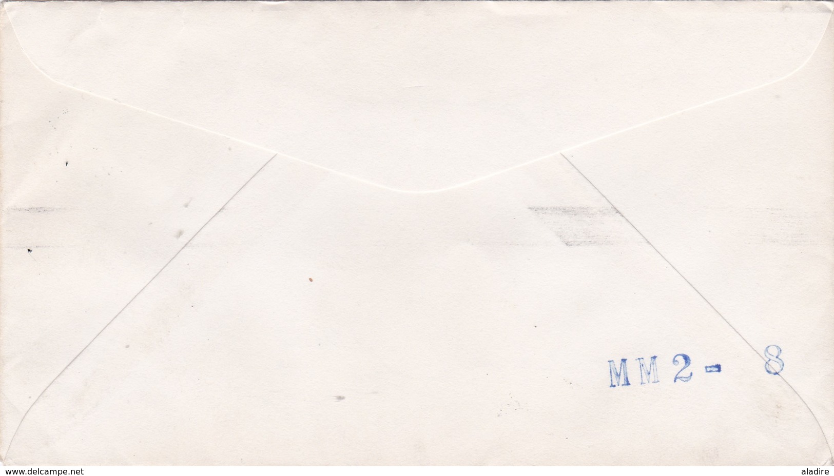 1956 - Enveloppe De Le Havre Principal, France Vers Cleveland, USA Par Paquebot - Maritime Post