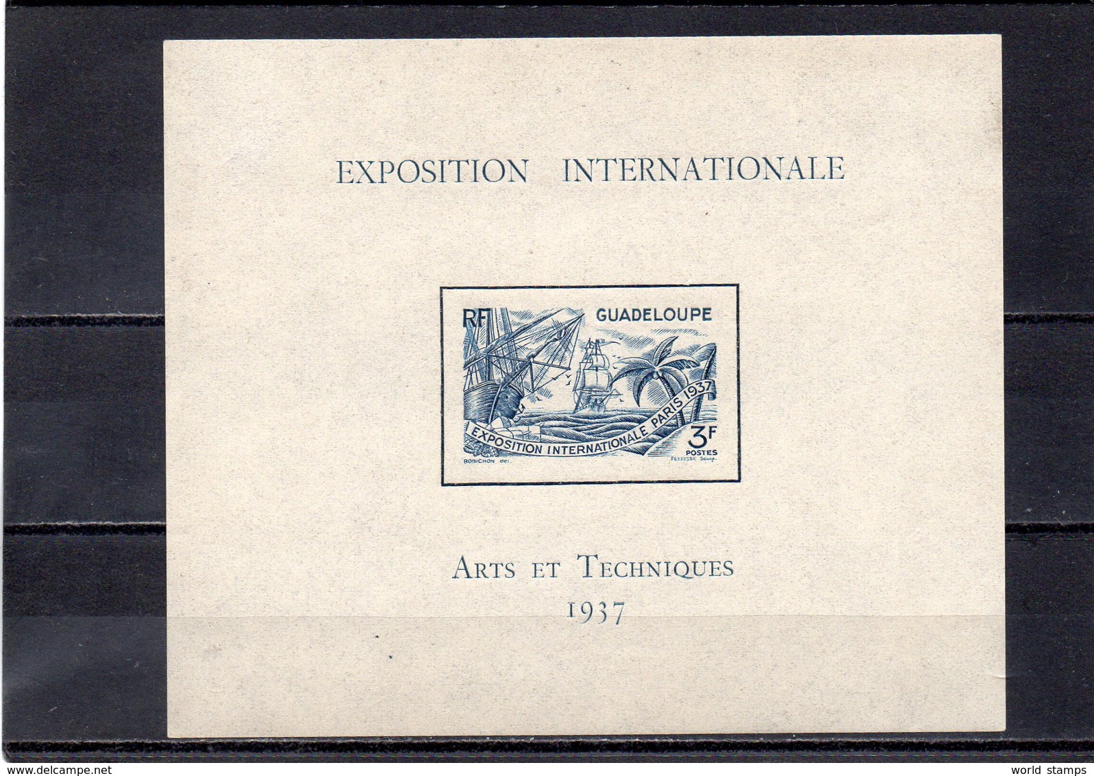 GUADALOUPE 1937 * - 1937 Exposition Internationale De Paris