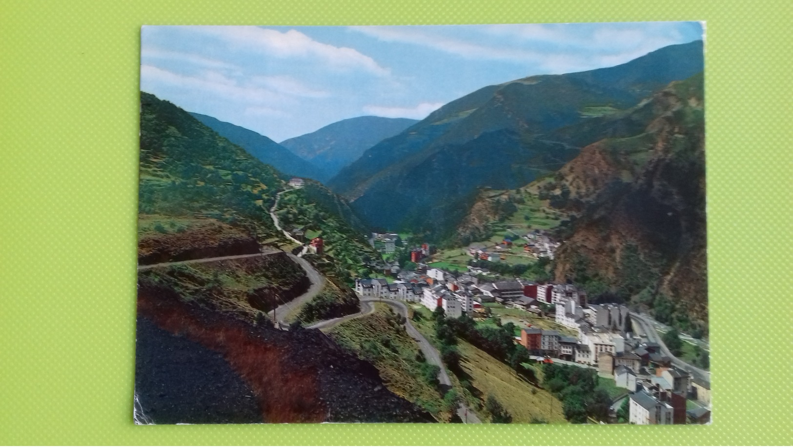 Cartolina SANT JULIA DE LORIA - ANDORRA - Viaggiata - Postcard - Vista Generale - Andorra