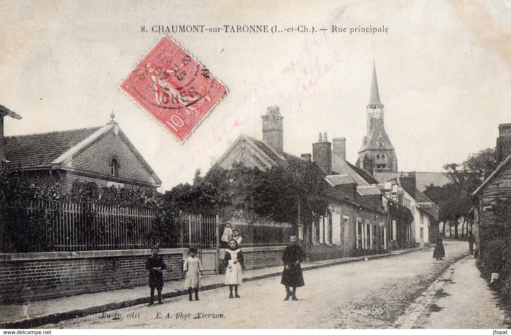 41 LOIR ET CHER - CHAUMONT SUR THARONNE Rue Principale - Autres & Non Classés