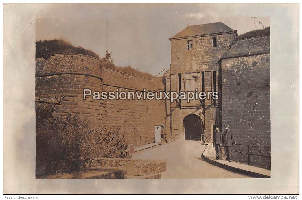 CARTE PHOTO  ALLEMANDE  MONTMEDY 1917  CITADELLE 1 - Montmedy