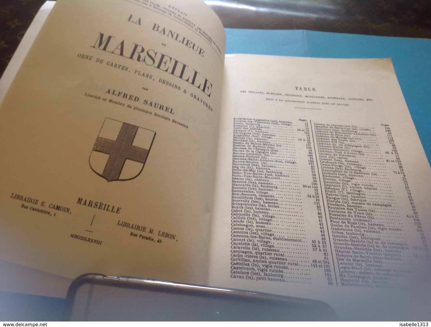 La Banlieue De Marseille Alfred Saurel éditions Jeanne Laffite 212 Pages - Tourisme & Régions