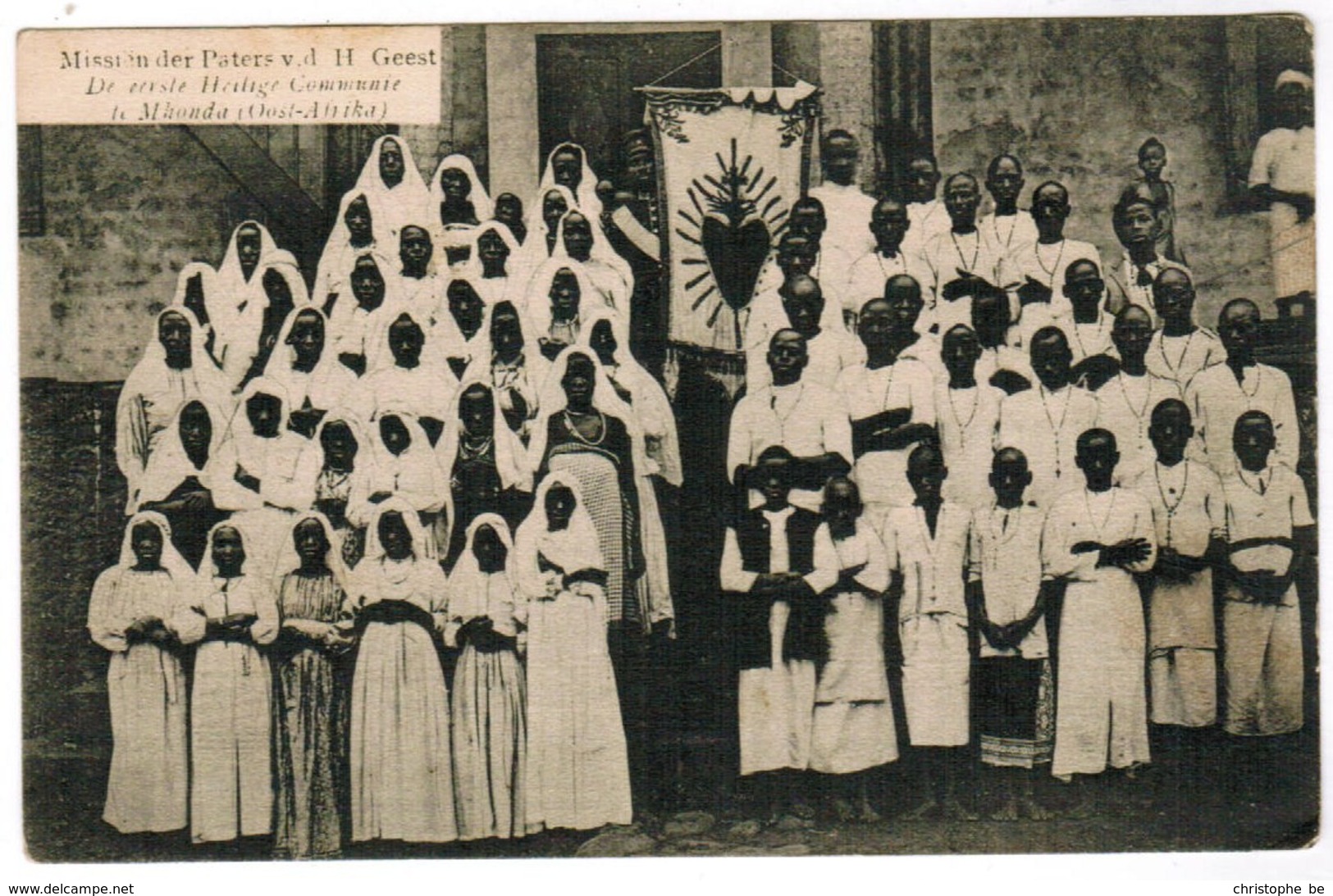 Missiën Der Paters Van Den H Geest, Eerste Heilige Communie In Mhonda, Oost Afrika (pk44300) - Non Classés