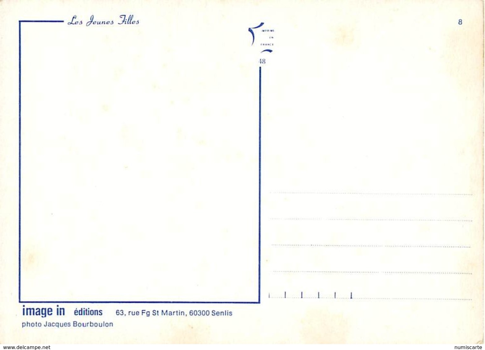 Cpm Jacques BOURBOULON - Les Jeunes Filles - 8 - Autres & Non Classés