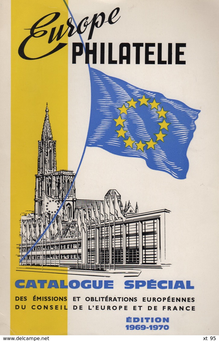 Catalogue Special Emissions Et Obliterations Conseil De L Europe - 120 Pages - Frais De Port 3.50€ - Philatélie Et Histoire Postale