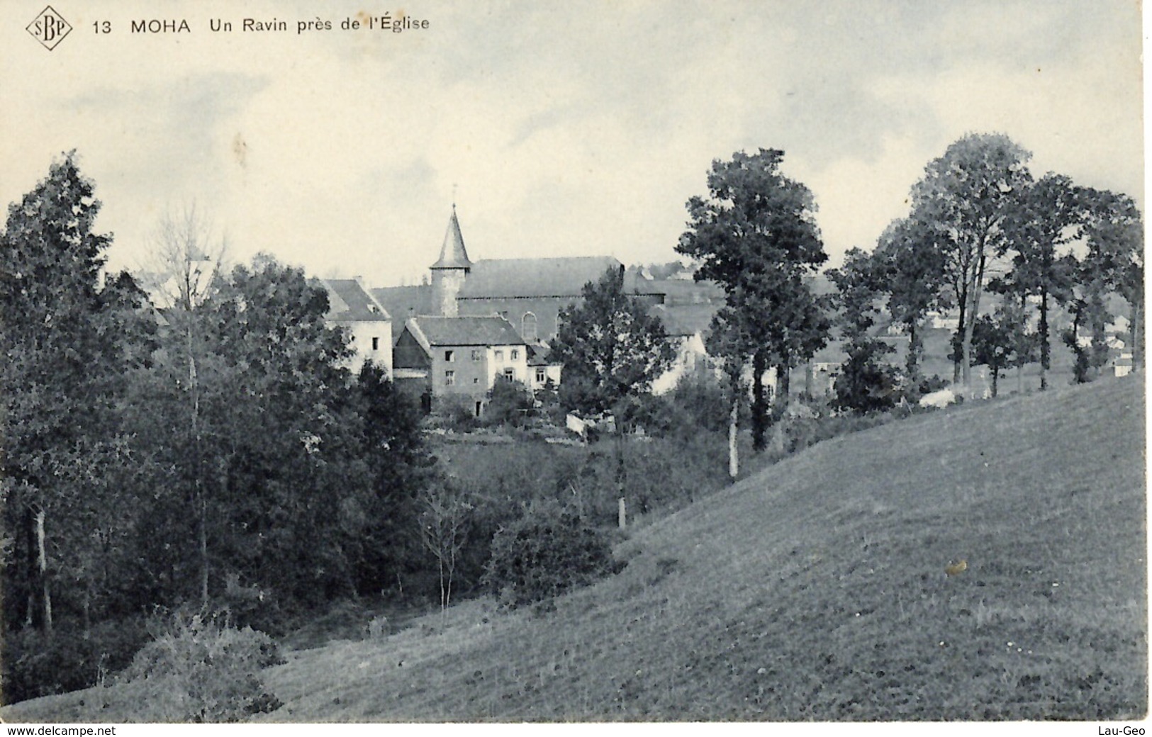 Moha  (Wanze). Un Ravin Près De L'église. - Wanze