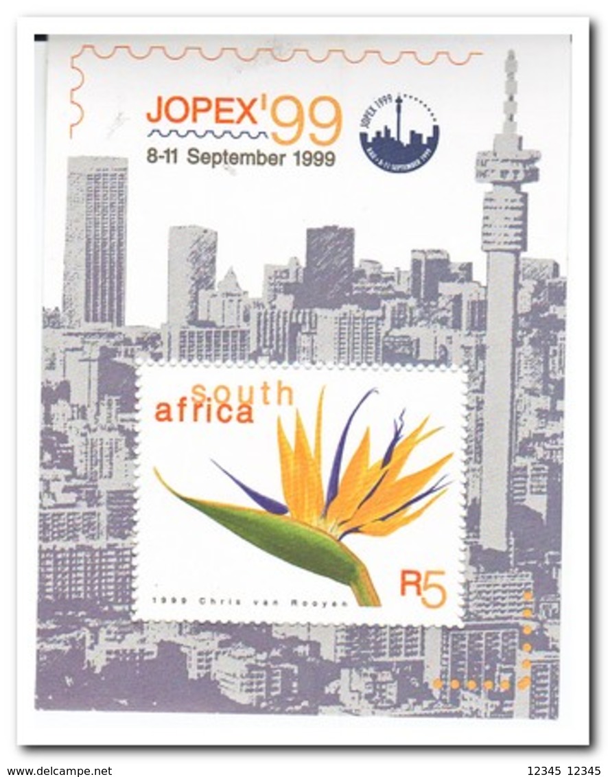 Zuid Afrika 1999, Postfris MNH, Flowers, Jopex 99 - Ongebruikt