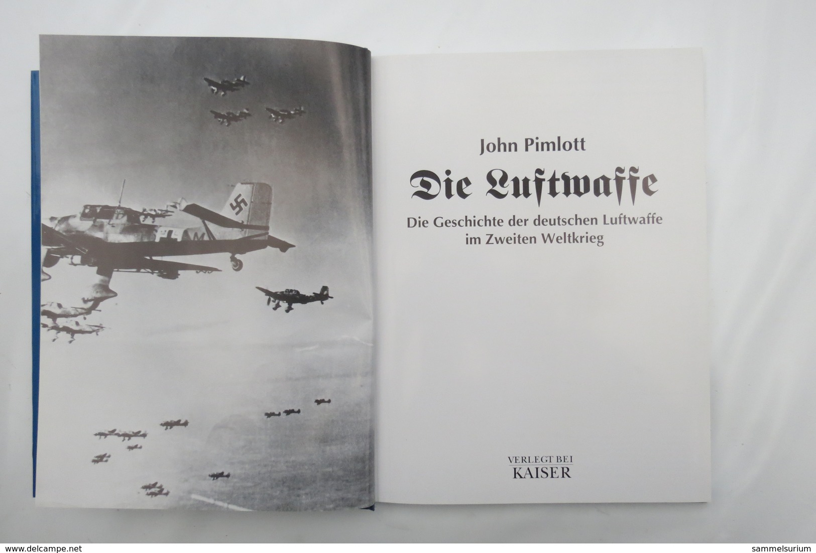 John Pimlott "Die Luftwaffe" Die Geschichte Der Deutschen Luftwaffe Im Zweiten Weltkrieg - Police & Militaire