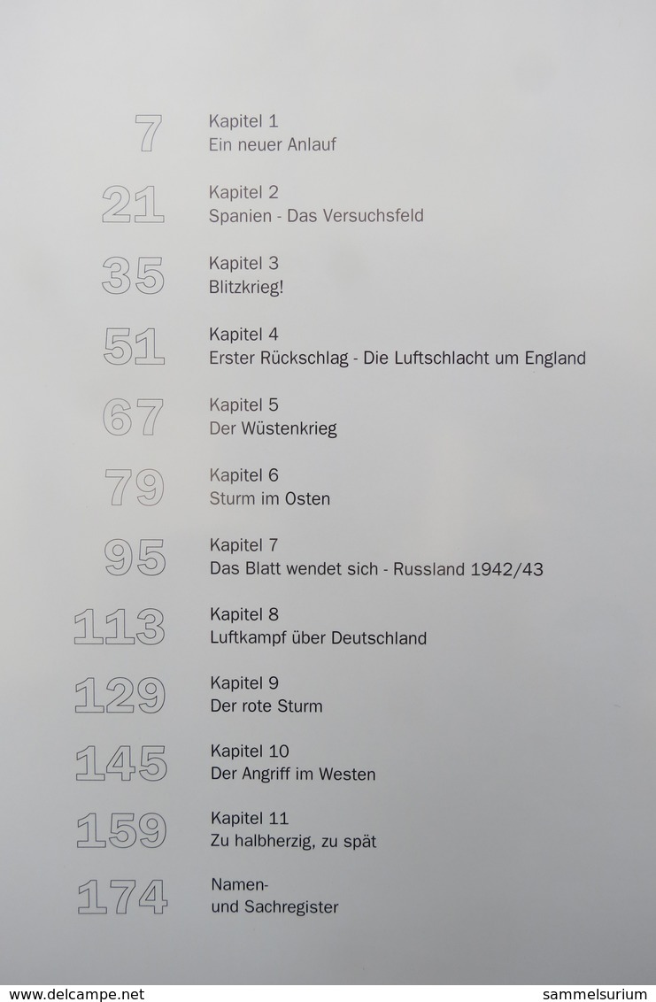 John Pimlott "Die Luftwaffe" Die Geschichte Der Deutschen Luftwaffe Im Zweiten Weltkrieg - Policía & Militar