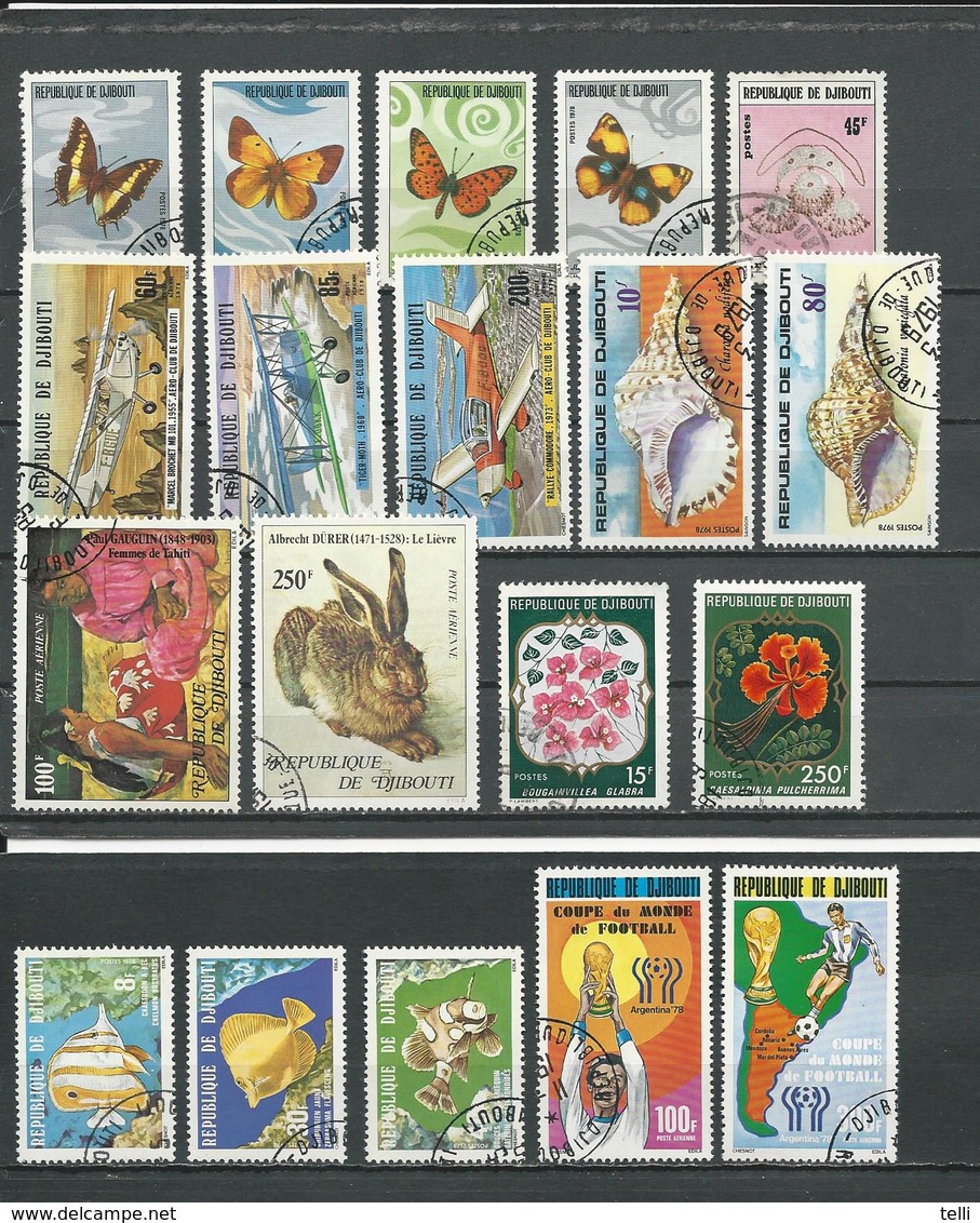 DJIBOUTI Voir Détail (19) O Cote 10,00 $ 1978 - Djibouti (1977-...)