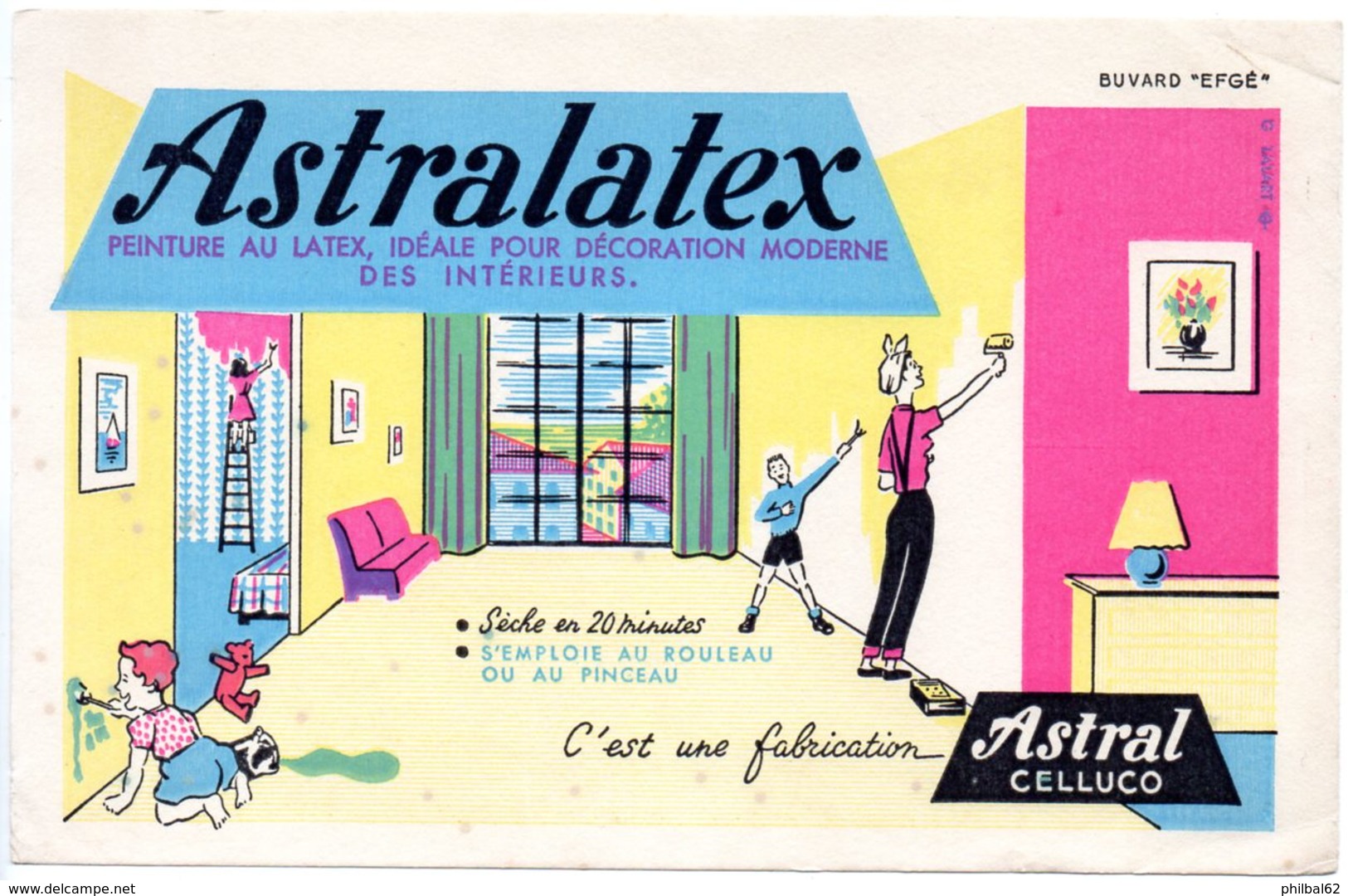 Buvard Astral, Astralatex, Peinture Au Latex - Paints