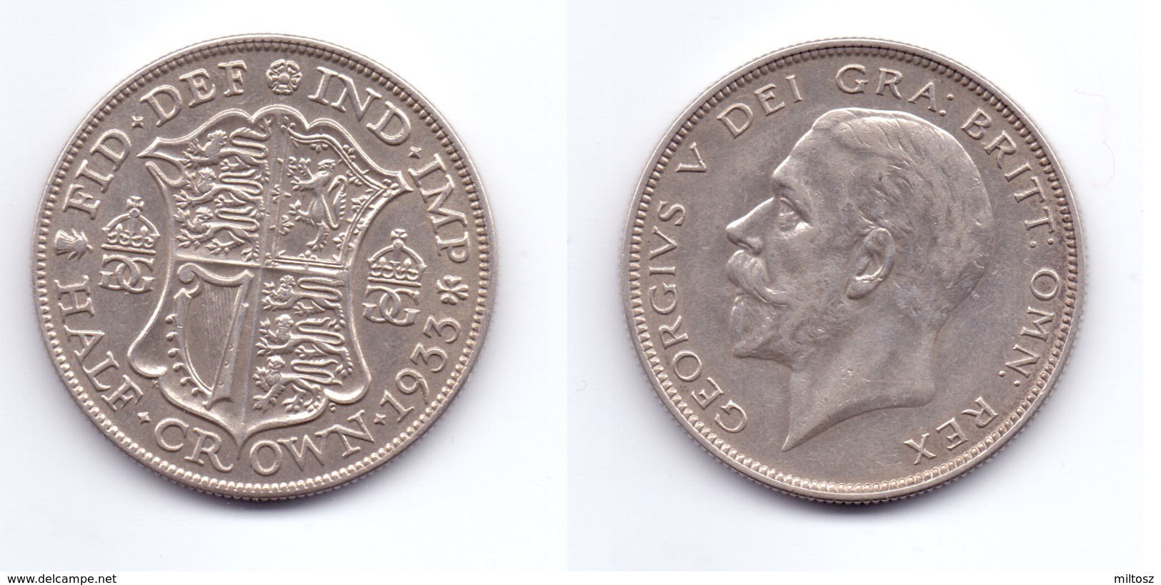 Great Britain 1/2 Crown 1933 - K. 1/2 Crown