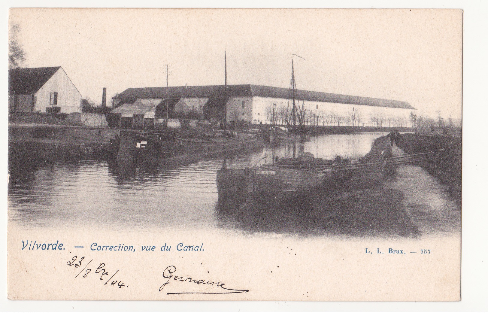 Vilvoorde: Correction, Vue Du Canal. - Vilvoorde