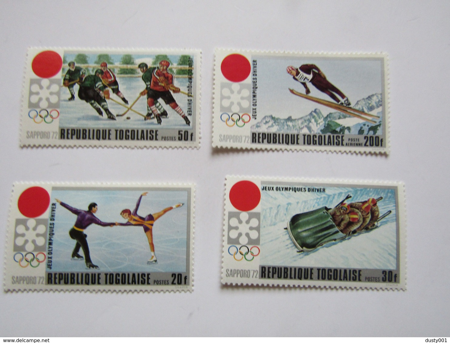 JO282   Olympiques Sapporo Olympic 1972 Togo   MNH  Mi 890-893 - Winter 1972: Sapporo