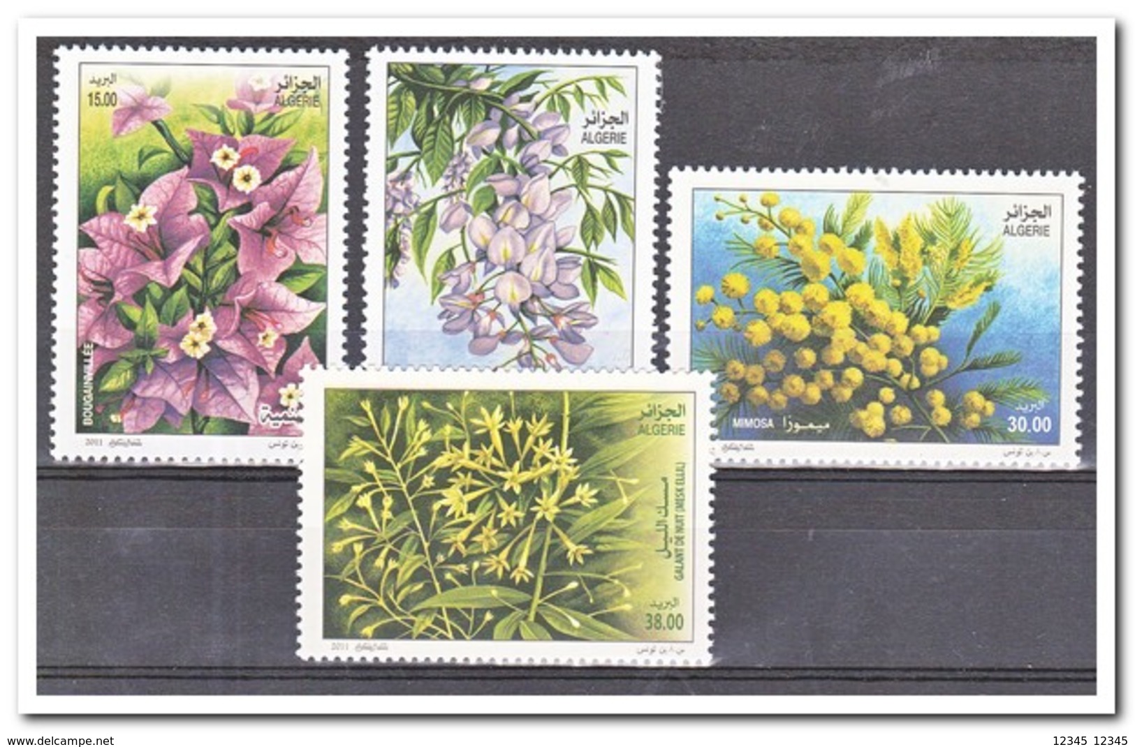 Algerije 2011, Postfris MNH, Flowers, Plants - Algerije (1962-...)