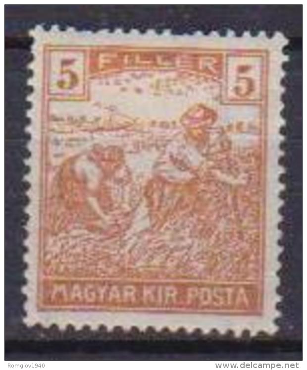 UNGHERIA  1920-23  ORDINARIA MAGYAR KIR.POSTA YVERT. 287 MLH VF - Usati