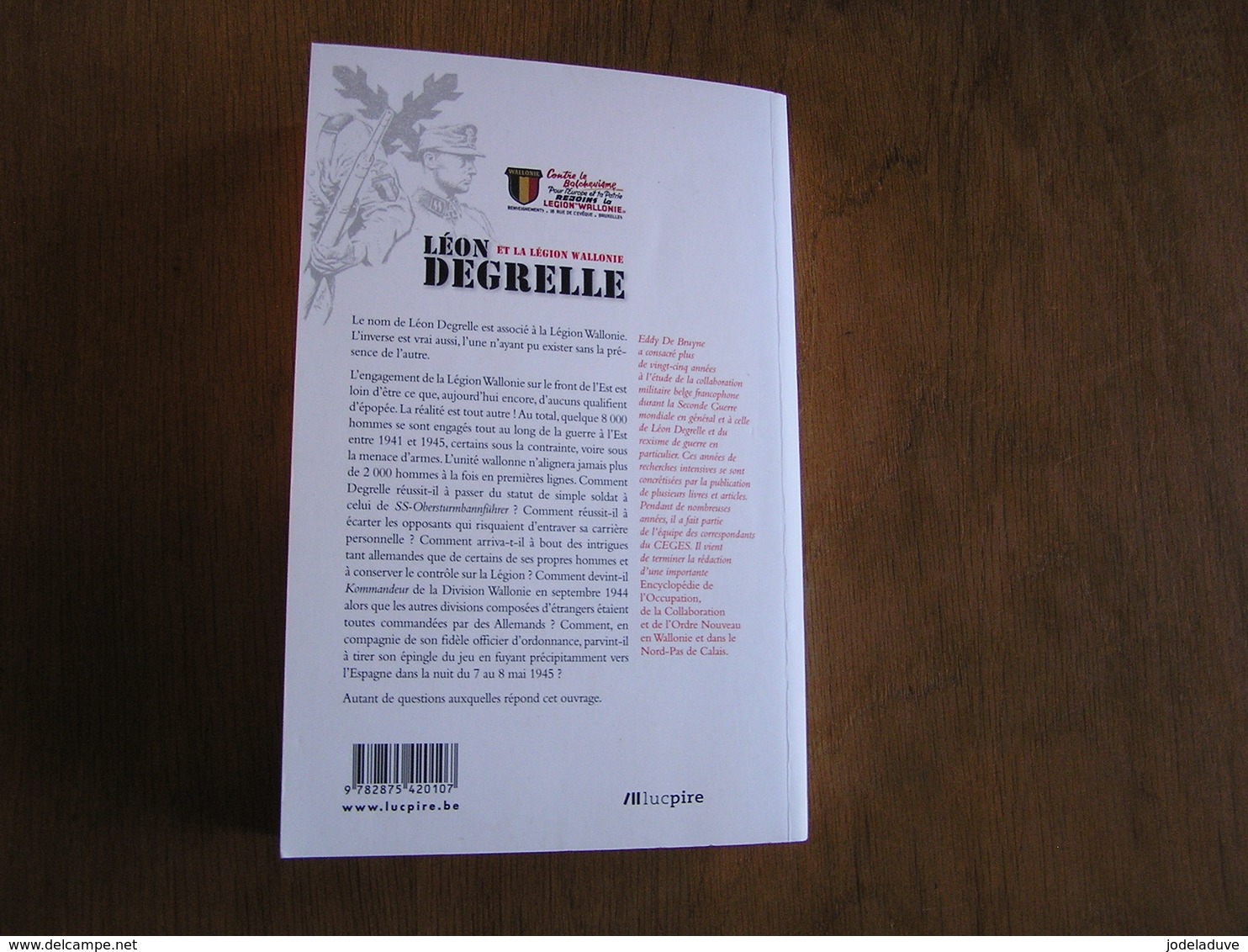 LEON DEGRELLE ET LA LEGION WALLONIE Guerre 40 45 Légionnaires Waffen SS Nazis Rexisme Rex Rexiste Russie Légion Wallonne