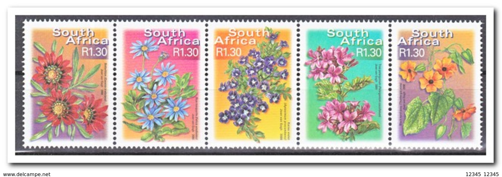 Zuid Afrika 2000, Postfris MNH, Flowers - Ongebruikt