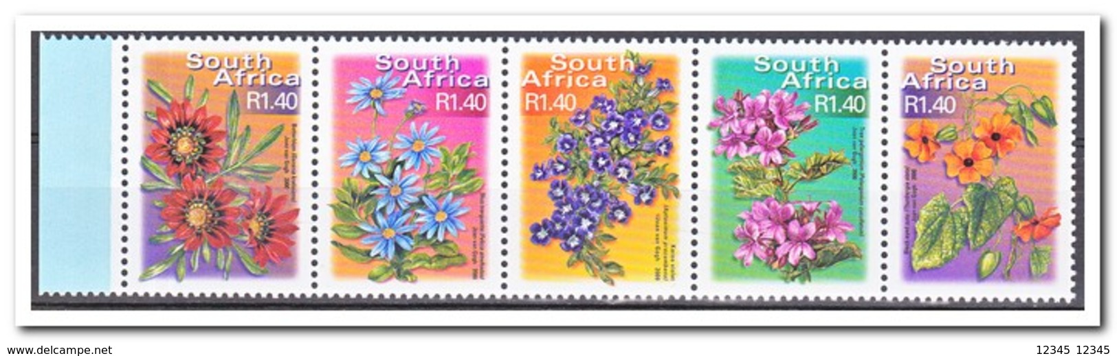 Zuid Afrika 2001, Postfris MNH, Flowers - Ongebruikt