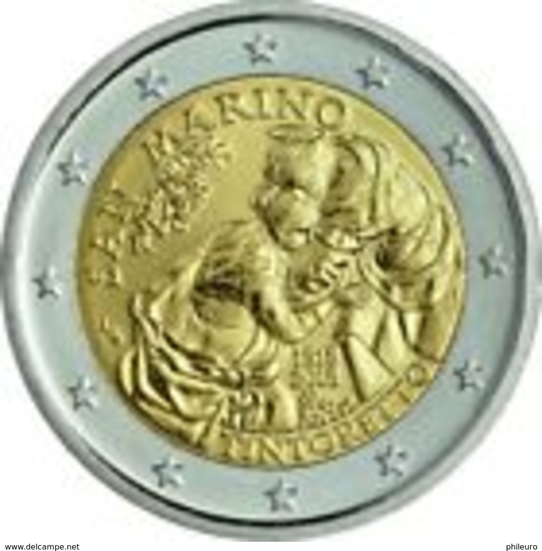 San Marino (Saint Marin) 2018 : 2 Euro Commémorative "Tintoretto" (en Coffret BU) - DISPONIBLE EN FRANCE - San Marino