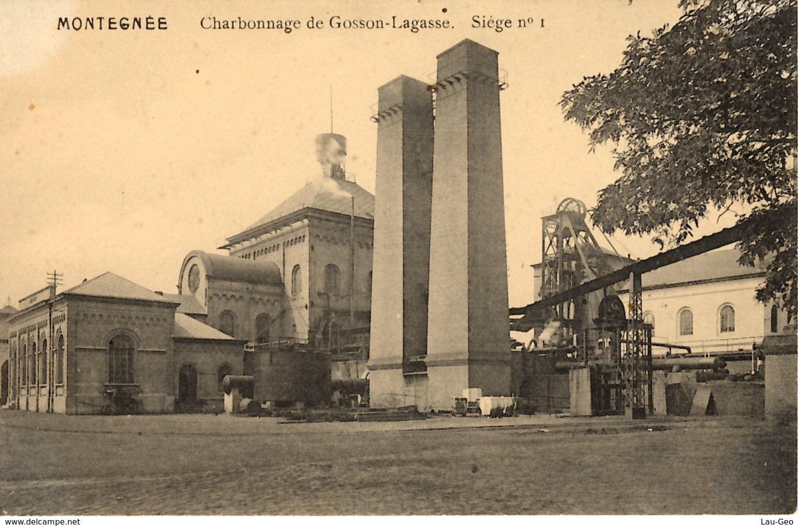 Montegnée (Saint-Nicolas). Charbonnage De Gosson-Lagasse. - Saint-Nicolas