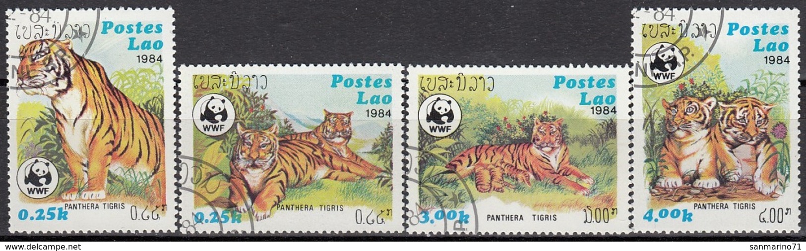 LAOS 706-709,used - Used Stamps