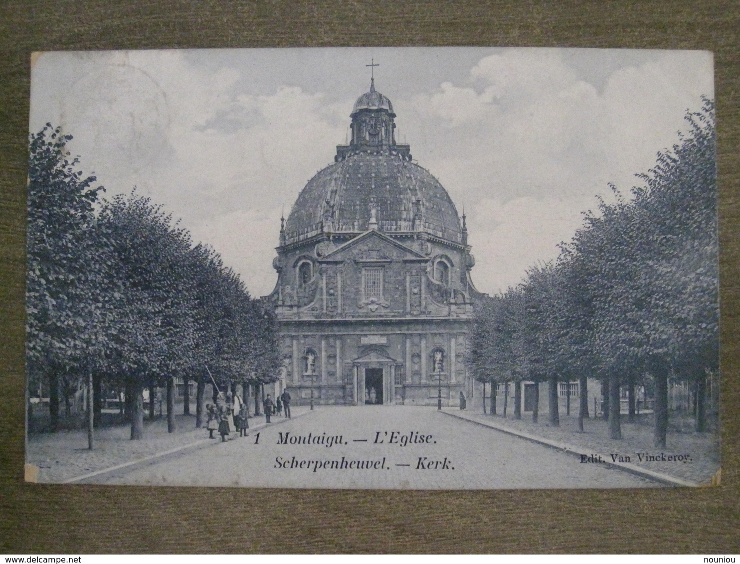 Cpa Montaigu Scherpenheuvel Zichem - L'église - Edit. Van Vinckeroy - 1908 - Scherpenheuvel-Zichem