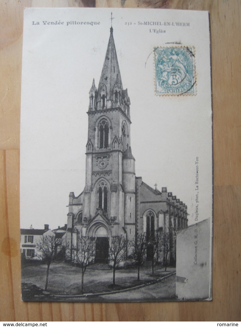 Saint Michel En L'Herm - L'Eglise - Saint Michel En L'Herm