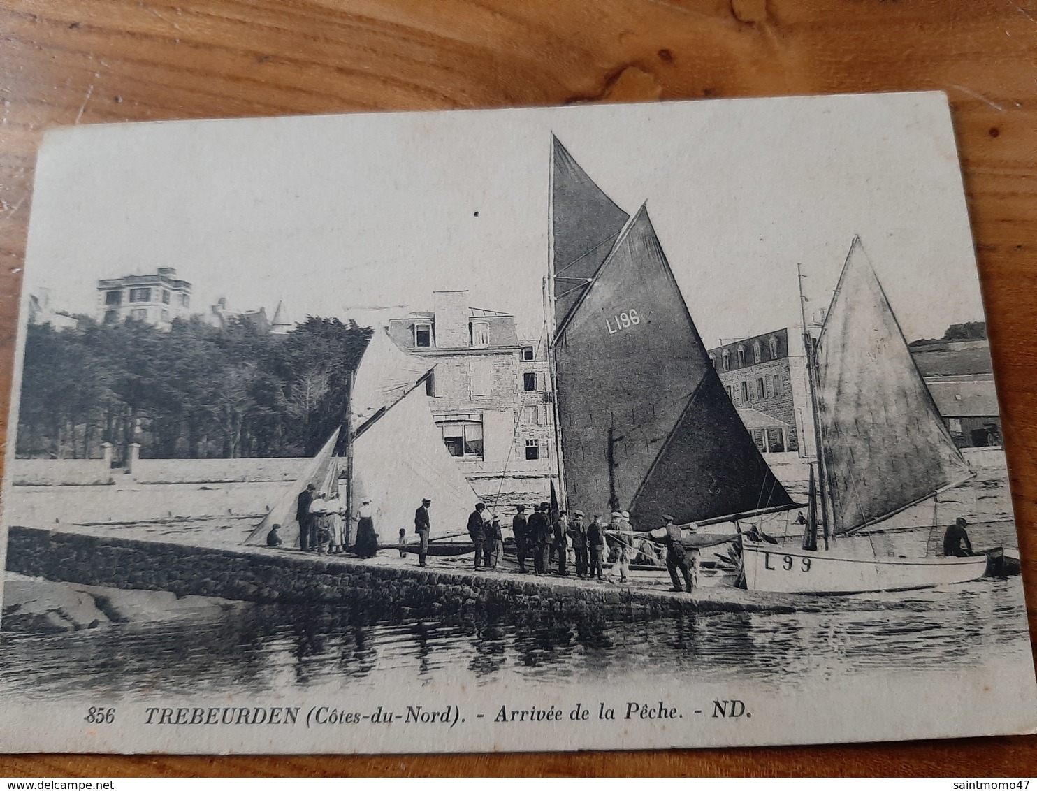 22 - TRÉBEURDEN . ARRIVÉE DE LA PÊCHE - Réf. N°9429 - - Trébeurden