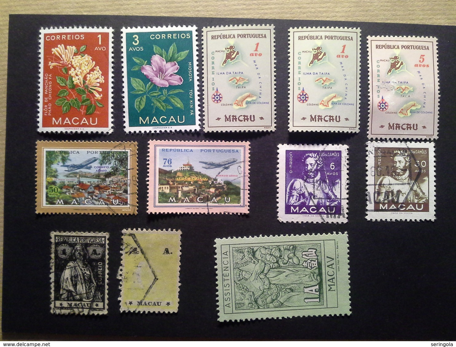 Smail Lot Stamps Macau Portuguesa - Collections (sans Albums)