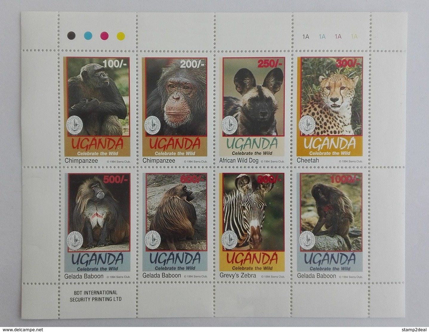 Uganda 1994** Klb.1429-36. Celebrate The Wild MNH [10;77] - Andere & Zonder Classificatie