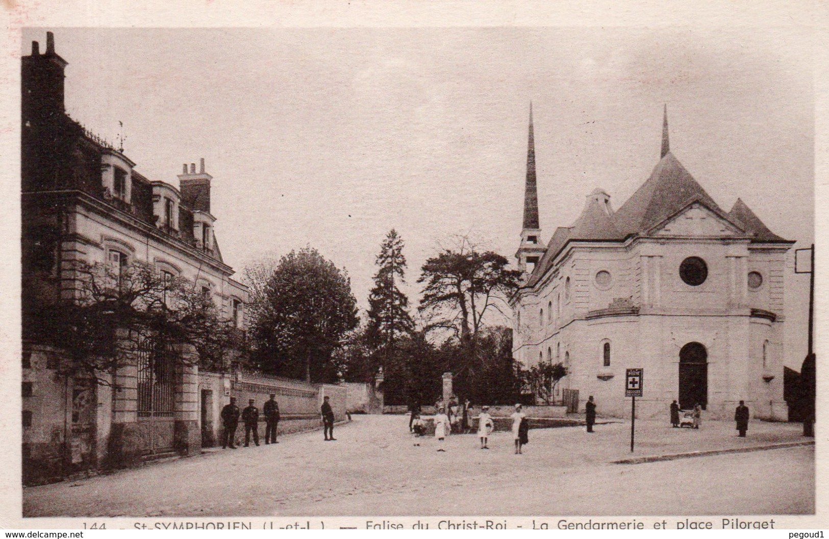 CARTE POSTALE ANCIENNE. INDRE-ET-LOIRE. SAINT-SYMPHORIEN . Achat Immédiat - Autres & Non Classés