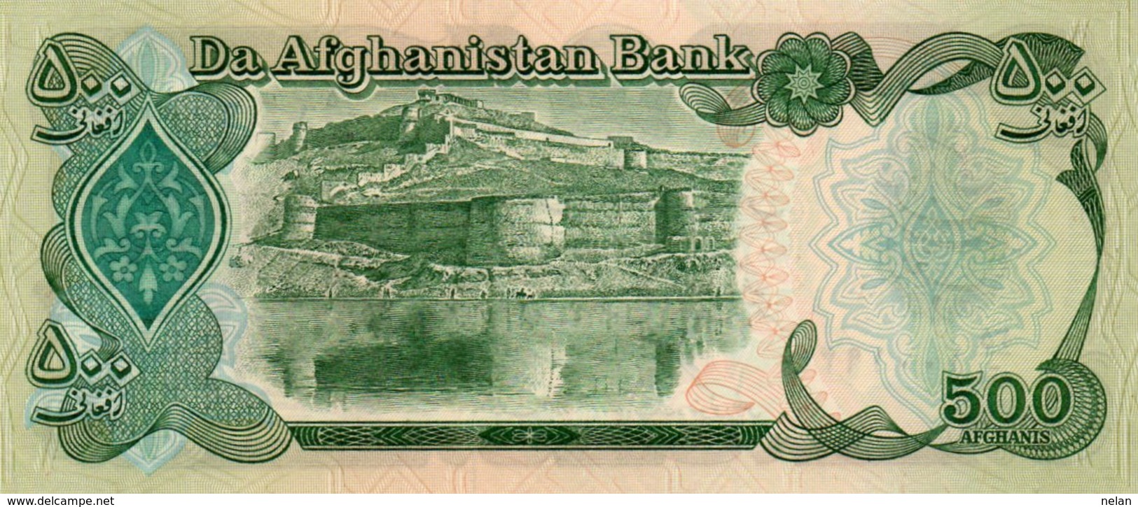 AFGANISTAN 500 AFGHANIS 1991  P-60c UNC - Afghanistan