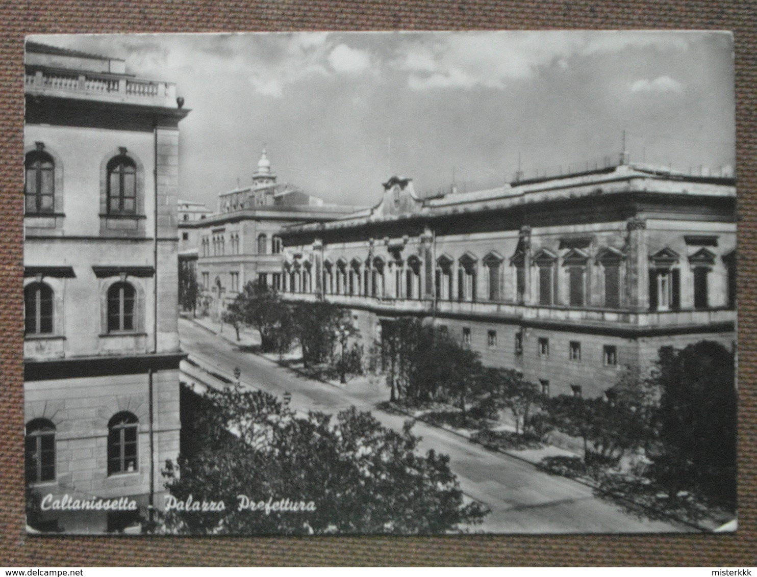 CALTANISSETTA -PALAZZO PREFETTURA   -1955  ---BELLISSIMA  - - Altri & Non Classificati