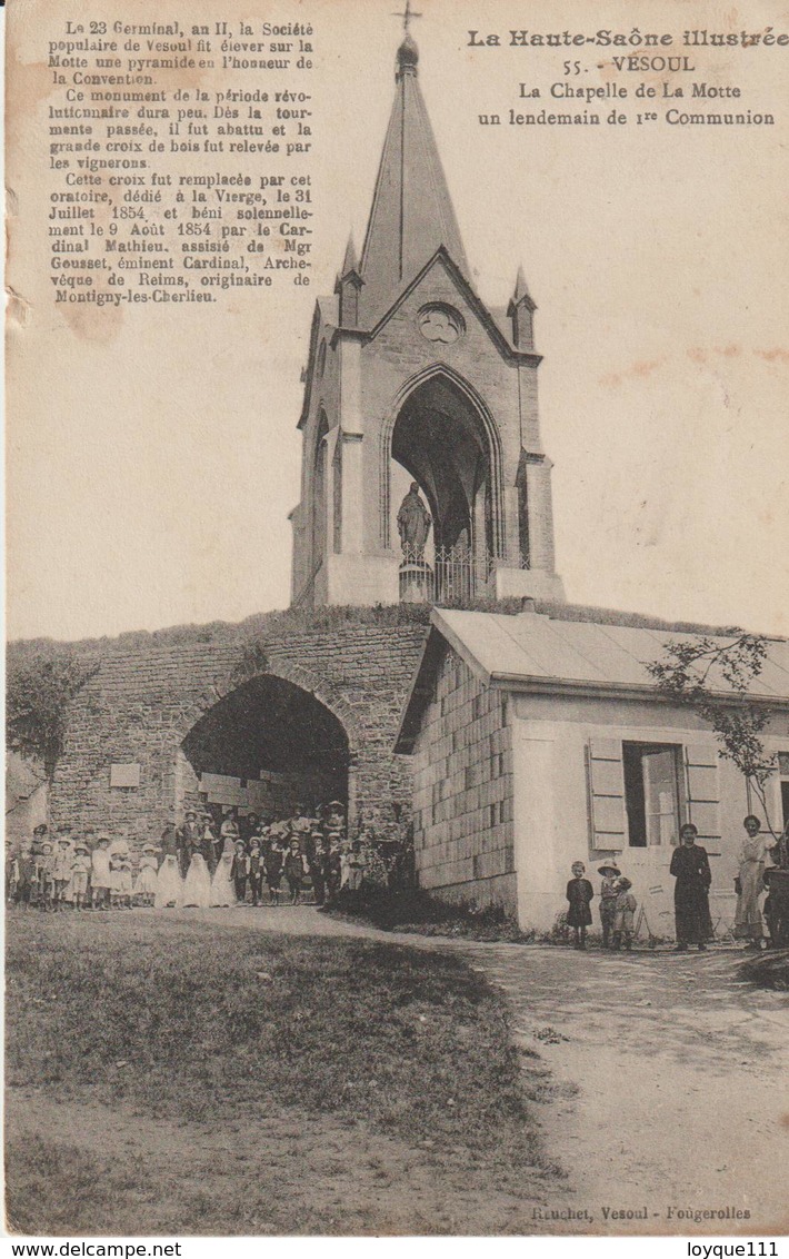 Vesoul - La Chapelle De La Motte, Un Lendemain De 1ère Communion - Vesoul