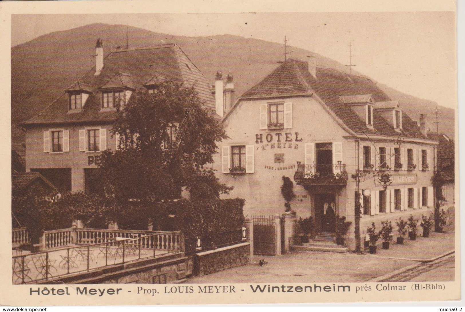 68 - WINTZENHEIM - HOTEL MEYER - Wintzenheim