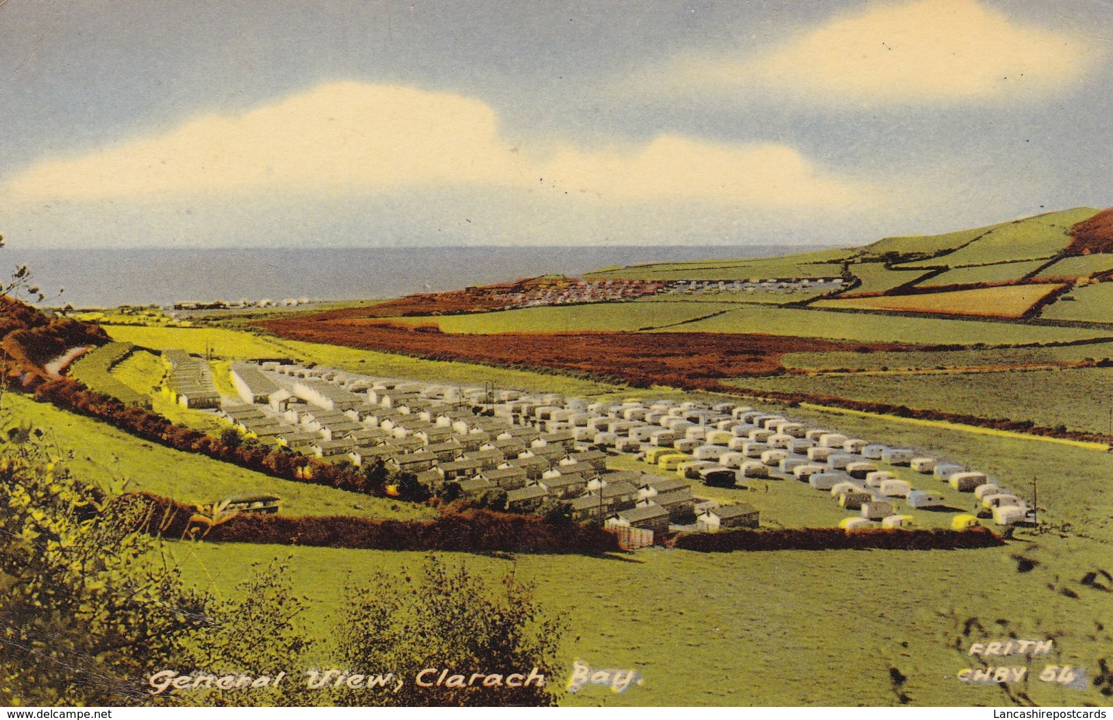 Postcard General View Clarach Bay Nr Aberystwyth PU 1963 My Ref  B12041 - Cardiganshire