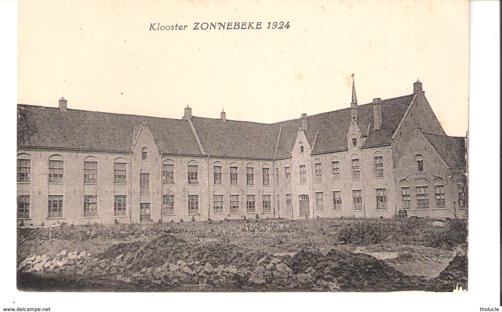 Zonnebeke (Ieper-Ypres)-Het Klooster-De Zusters Van O.L.V. Ten Bunderen-1924 - Zonnebeke