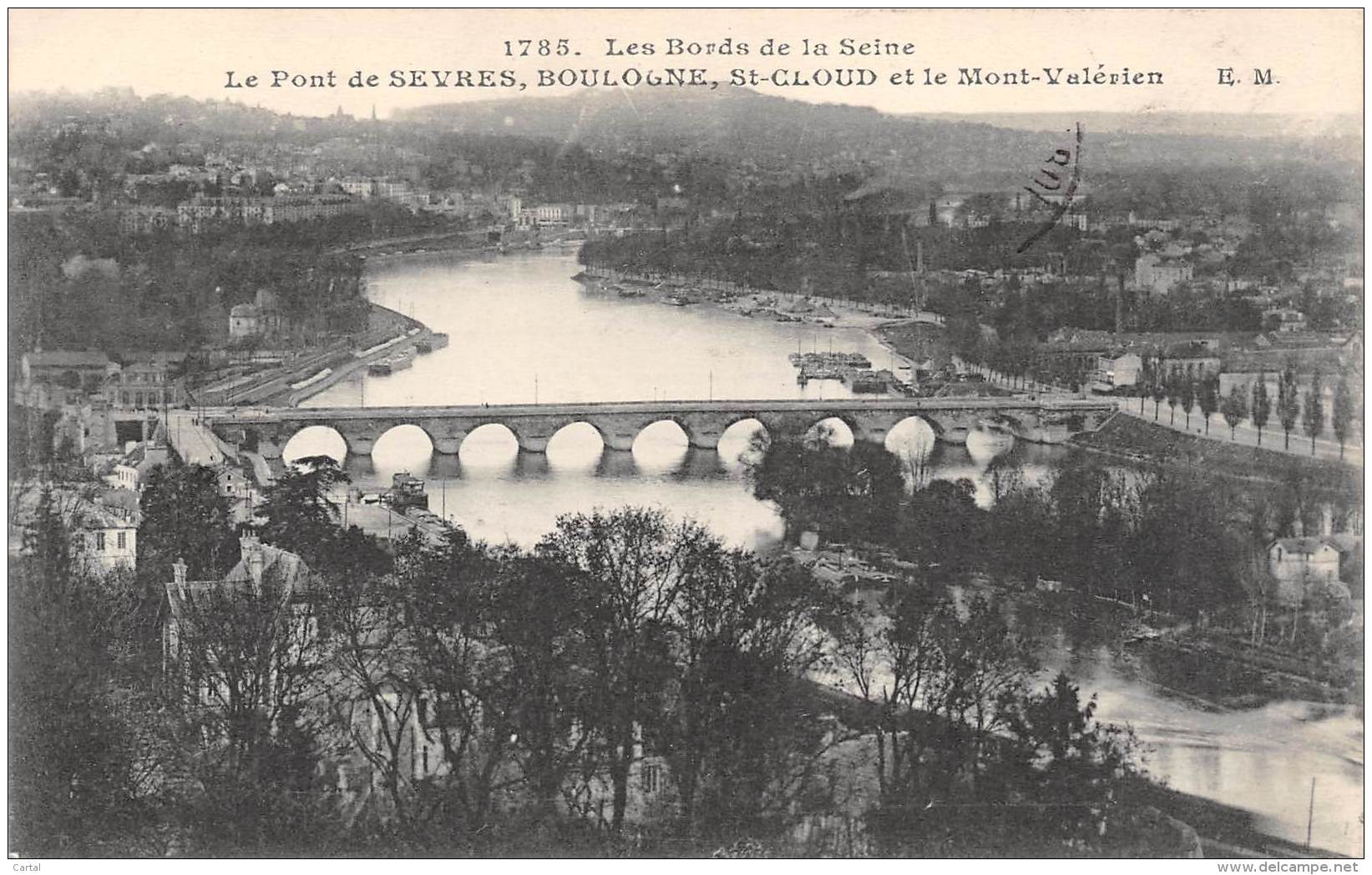 92 - Le Pont De SEVRES, BOULOGNE, St-CLOUD Et Le Mont-Valérien - Sevres