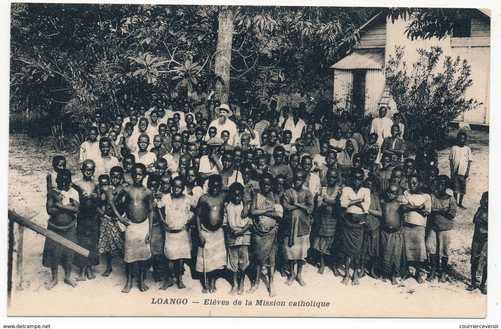 CPA - CONGO - LOANGO - Elèves De La Mission Catholique - Congo Francés