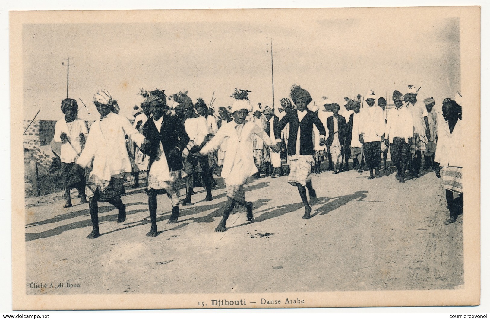 CPA - DJIBOUTI - Danse Arabe - Dschibuti