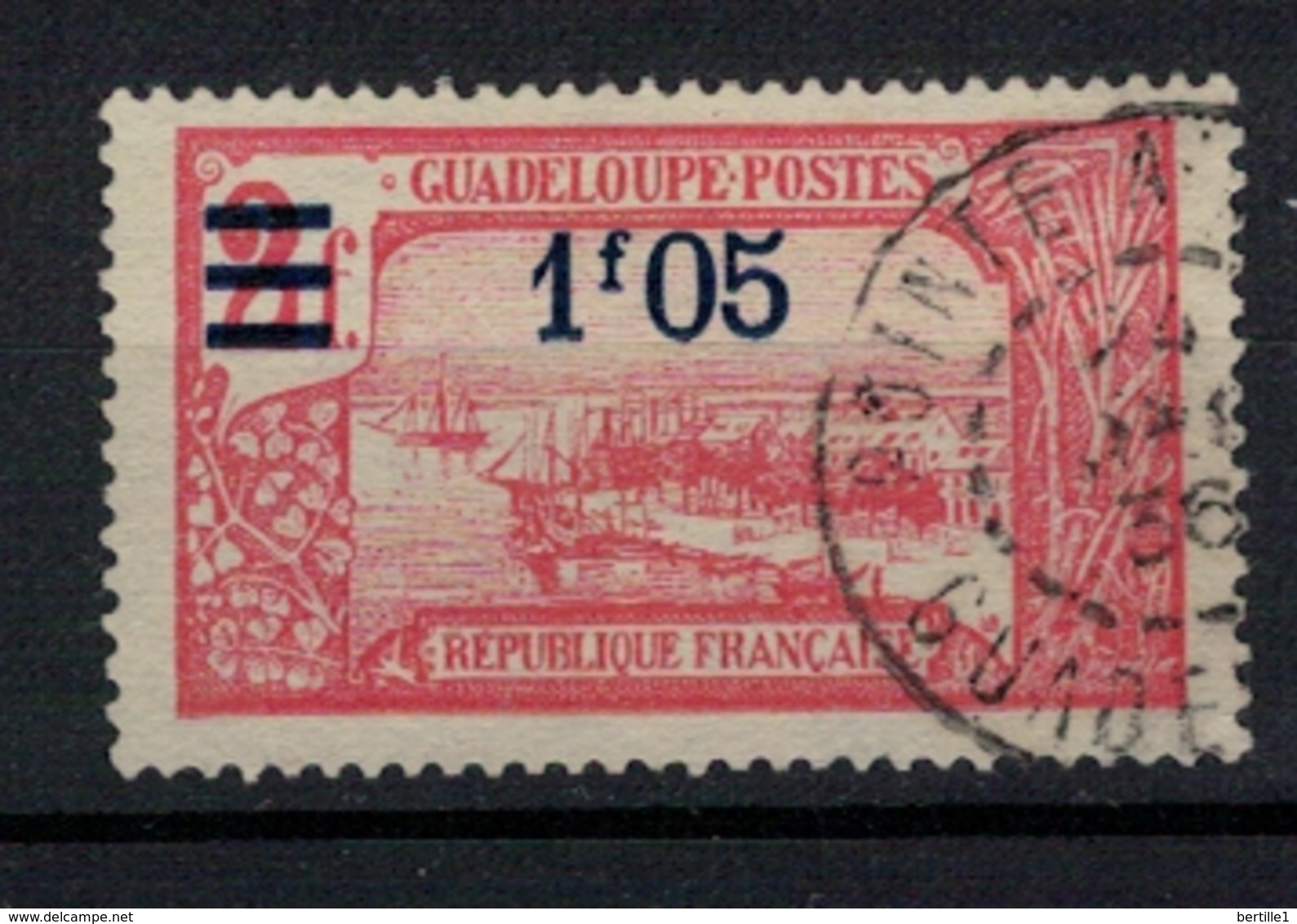 GUADELOUPE           N°  YVERT   93            OBLITERE       ( O   3/08 ) - Usati