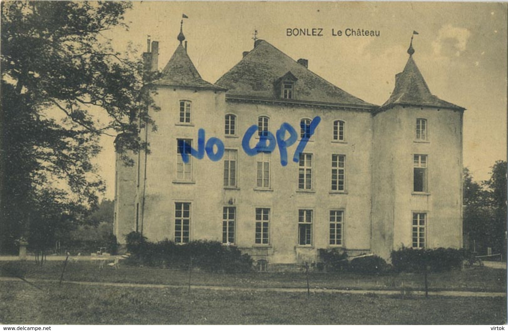 Bonlez : Le Chateau  ( Ecrit Avec Timbre ) - Autres & Non Classés