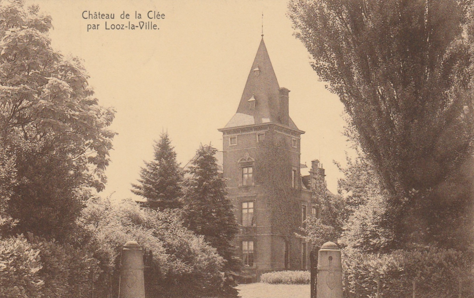 Chateau  De La Clée  Par Looz-la-Ville ,Kasteel ,( Borgloon ) - Borgloon